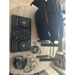 Pioneer ddj 400 con Funda + Soporte + Auriculares