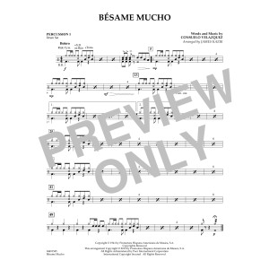 Besame Mucho - Percussion 1