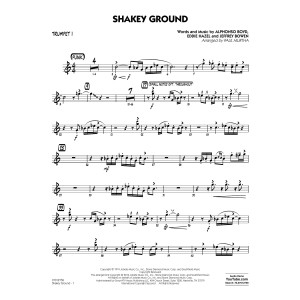 Shakey Ground (arr. Paul Murtha) - Trumpet 1