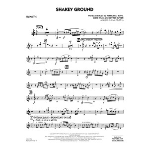 Shakey Ground (arr. Paul Murtha) - Trumpet 2