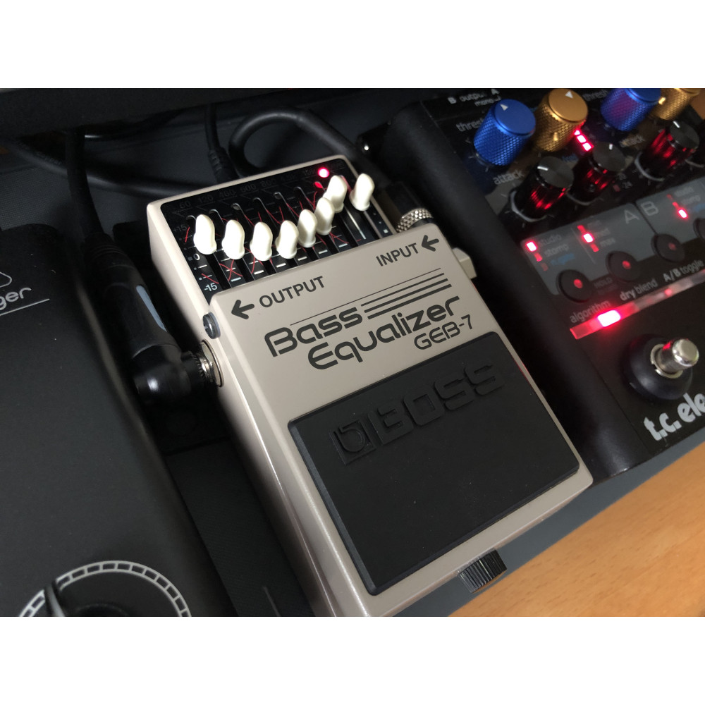 BOSS GEB-7 Bass Equalizer - Pédale Basse état neuf !