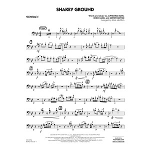 Shakey Ground (arr. Paul Murtha) - Trombone 2