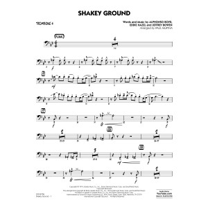 Shakey Ground (arr. Paul Murtha) - Trombone 4