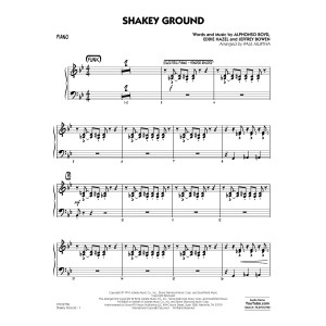 Shakey Ground (arr. Paul Murtha) - Piano