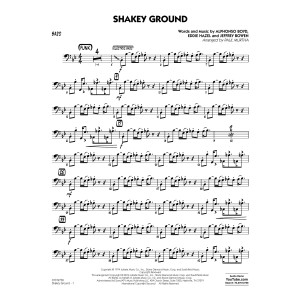 Shakey Ground (arr. Paul Murtha) - Bass