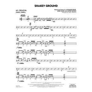 Shakey Ground (arr. Paul Murtha) - Aux Percussion