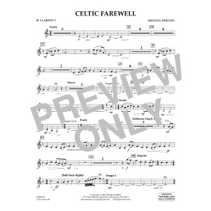 Celtic Farewell - Bb Clarinet 3