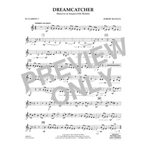 Dreamcatcher - Bb Clarinet 1