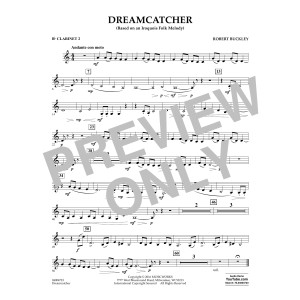 Dreamcatcher - Bb Clarinet 2