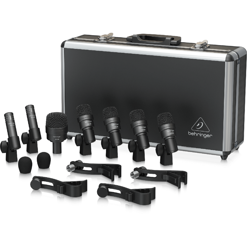 Behringer BC1200 Professional set de 7 Microphones Batterie