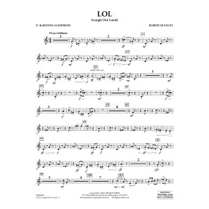 LOL (Laugh Out Loud) - Eb Baritone Saxophone