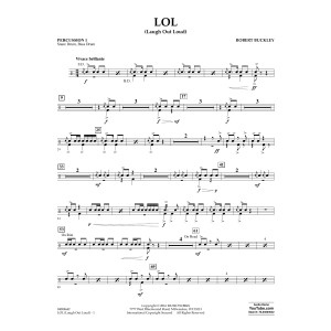 LOL (Laugh Out Loud) - Percussion 1
