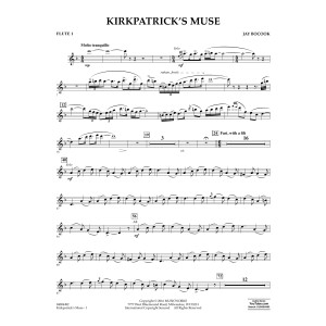 Kirkpatrick's Muse - Flute 1