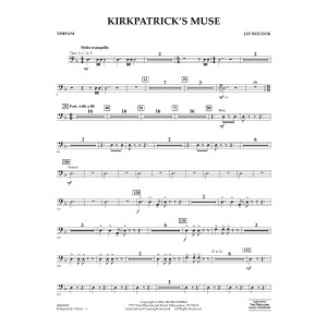 Kirkpatrick's Muse - Timpani