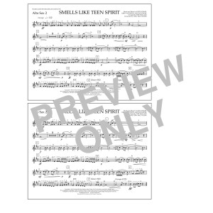 Smells Like Teen Spirit - Alto Sax 2
