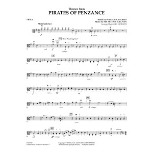 Themes from Pirates of Penzance - Viola