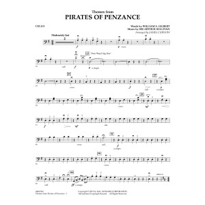 Themes from Pirates of Penzance - Cello