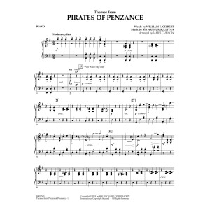 Themes from Pirates of Penzance - Piano