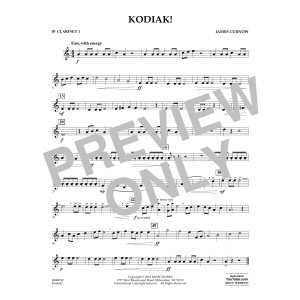 Kodiak! - Bb Clarinet 1