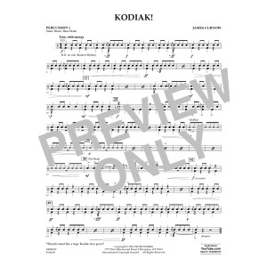 Kodiak! - Percussion 1