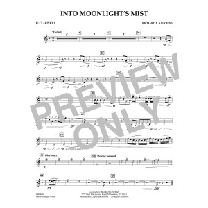 Into Moonlight's Mist - Bb Clarinet 3