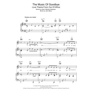 The Music Of Goodbye