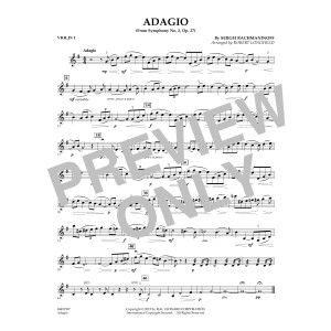 Adagio from Symphony No. 2 - Violin 1