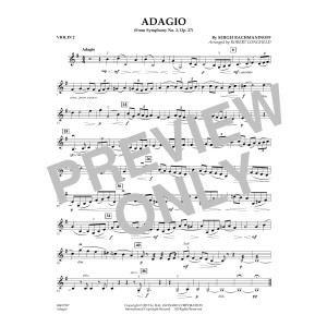 Adagio from Symphony No. 2 - Violin 2