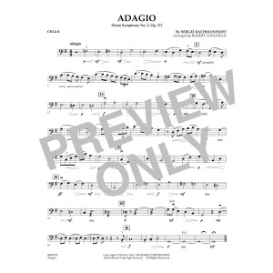 Adagio from Symphony No. 2 - Cello