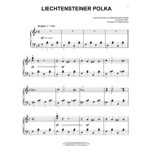 Liechtensteiner Polka [Classical version] (arr. Phillip Keveren)