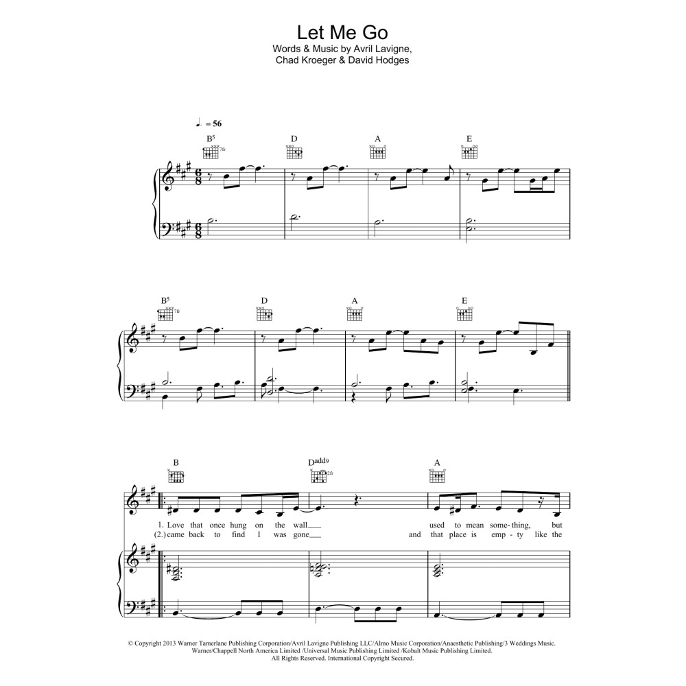 Let Me Go (feat. Chad Kroeger)