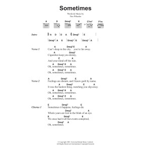 Sometimes