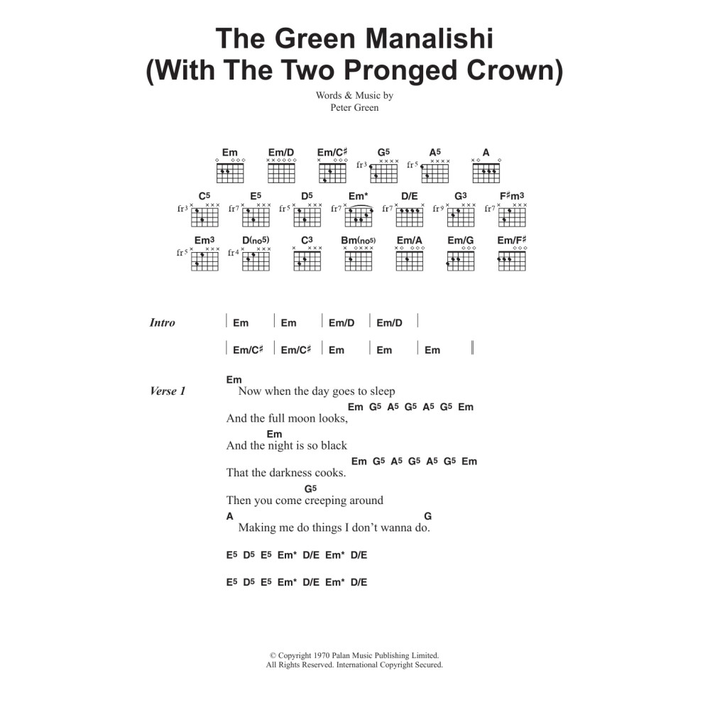 The Green Manalishi (With The Two Pronged Crown)