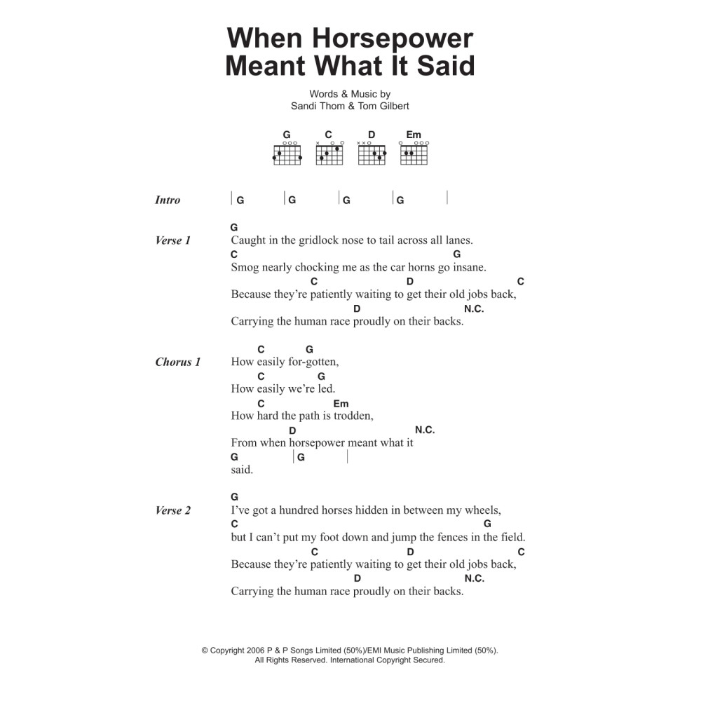 When Horsepower Meant What It Said