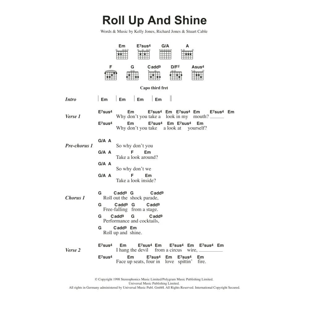 Roll Up And Shine