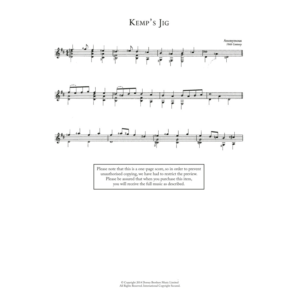 Kemp's Jig