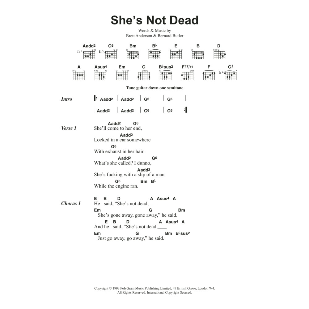 She's Not Dead