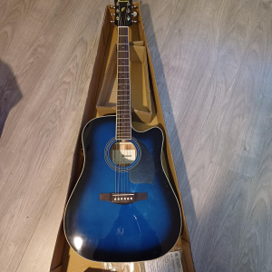 Ibanez PF15ECE-TBF - Guitarra electroacústica dreadnought con cutaway