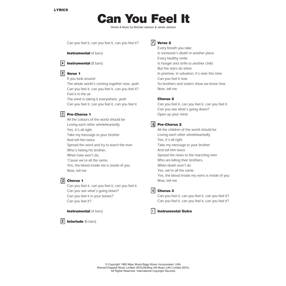 Can You Feel It
