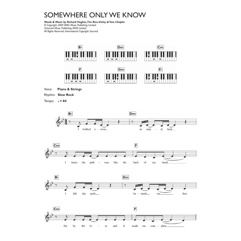 Somewhere Only We Know