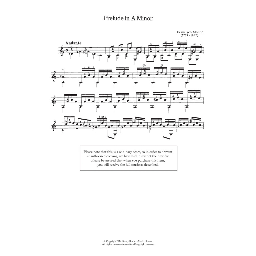 Prelude In A Minor