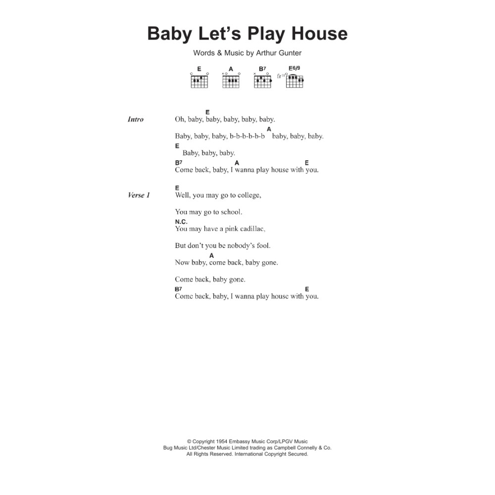 Baby Let's Play House