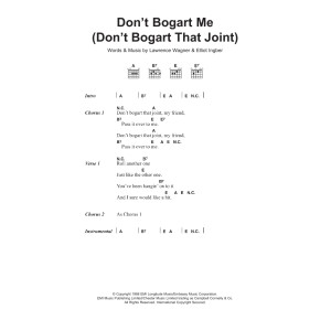 Don't Bogart Me