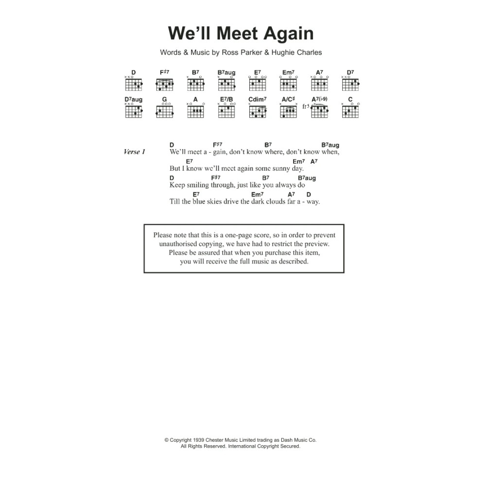 We'll Meet Again