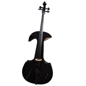 Violonchelo eléctrico usado, 4/4 con arco y funda de transporte.