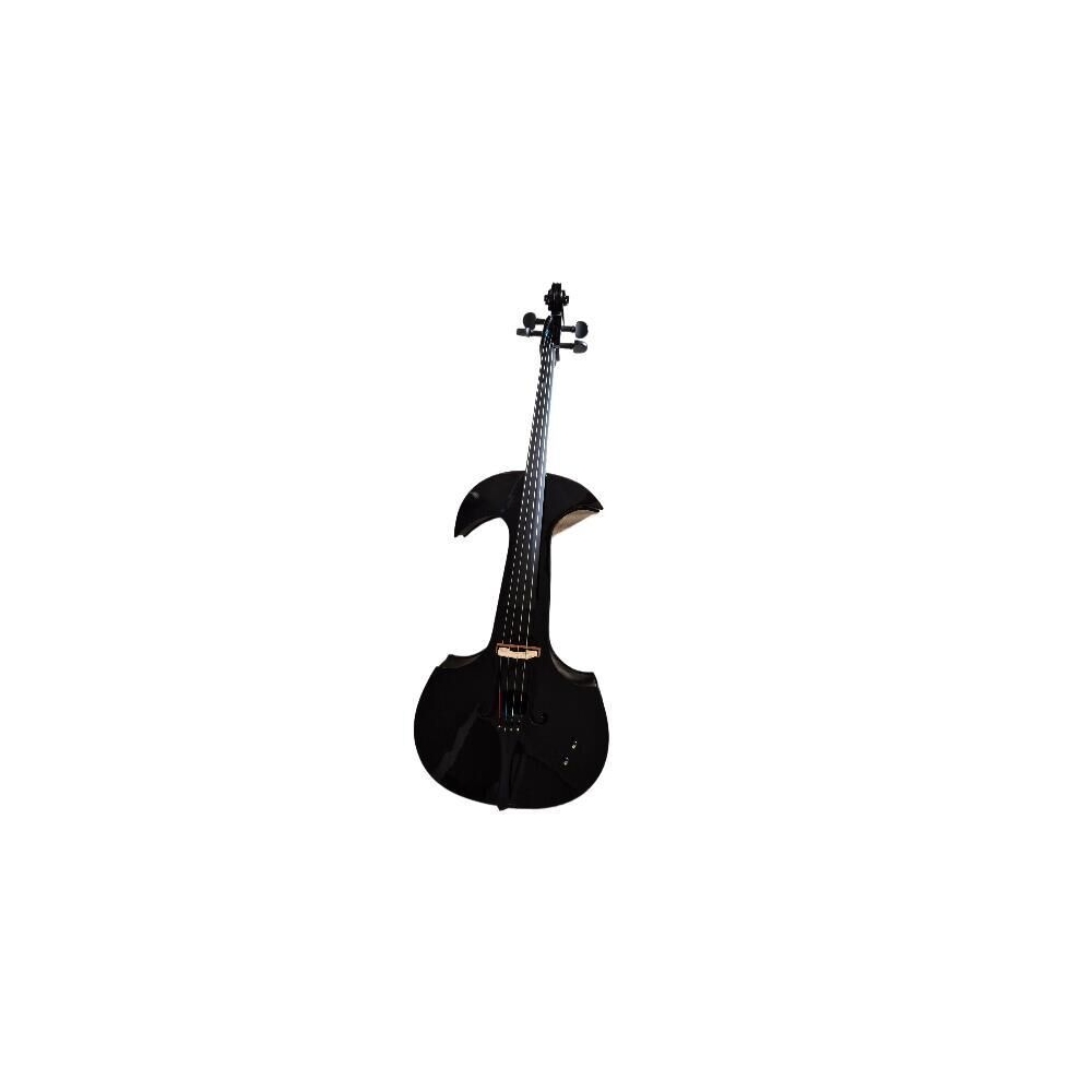 Violonchelo eléctrico usado, 4/4 con arco y funda de transporte.
