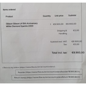 Gibson L-4 CES Custom Shop 10th Anniversary - Limited Edition Electric Archtop Guitar.