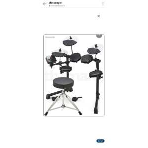 Alesis Debut Kit - Batería electrónica completa con accesorios y caja original