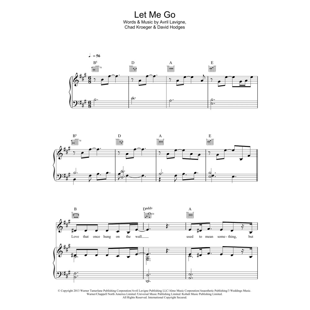 Let Me Go (feat. Chad Kroeger)