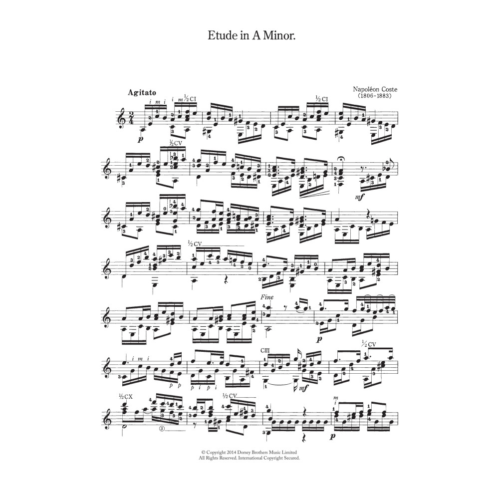 Etude In A Minor